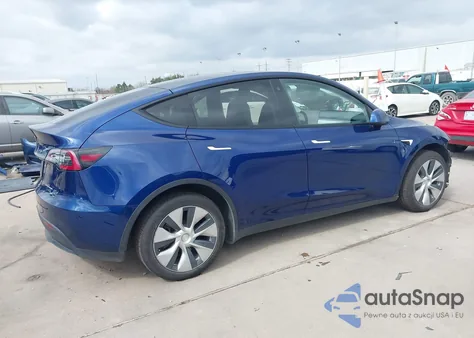 2020 Tesla Model Y Long Range Dual Motor All-Wheel Drive z USA, uszkodzony, nr VIN 5YJYGDEE8LF021033